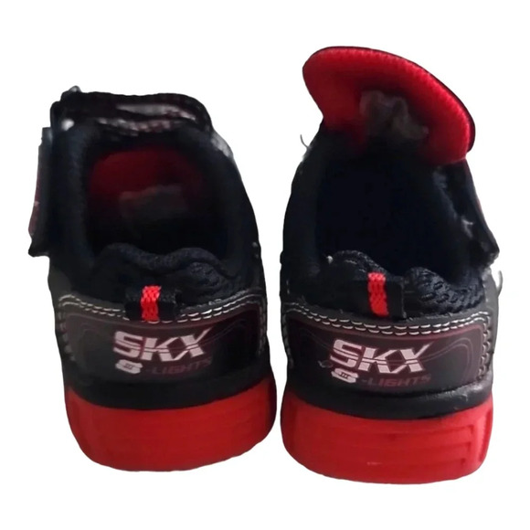 Sketchers S-lights light up sneakers size 5 - Picture 3 of 5